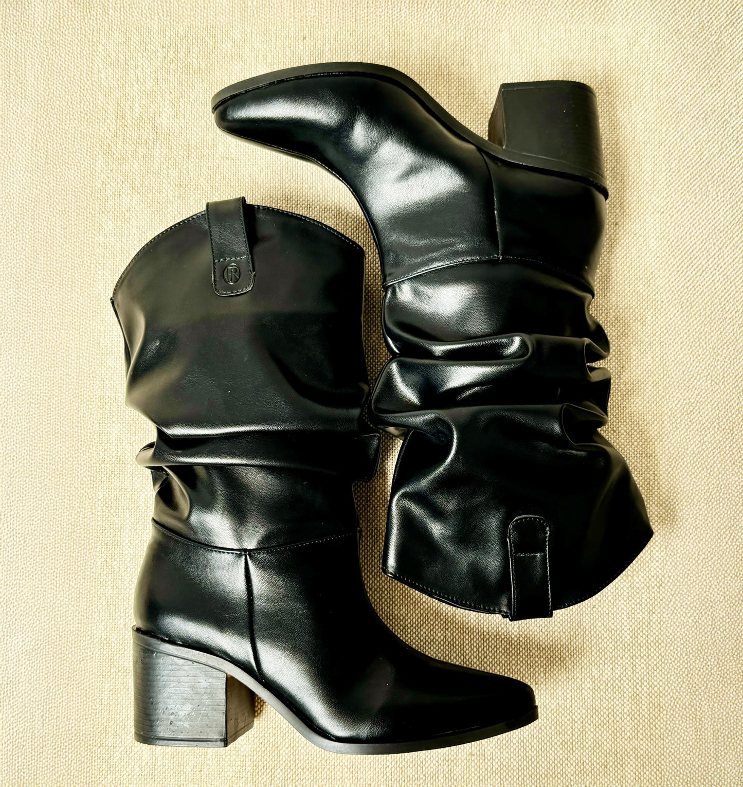 Mod 7799 Bota Slouchy Meztizo Negro