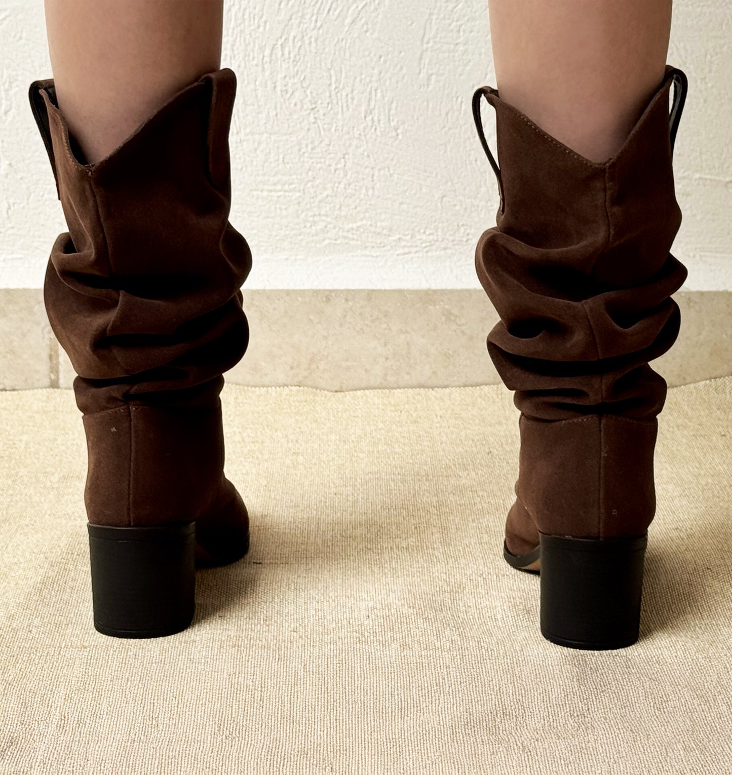 Mod 7799 Bota Slouchy Carnaza Moka