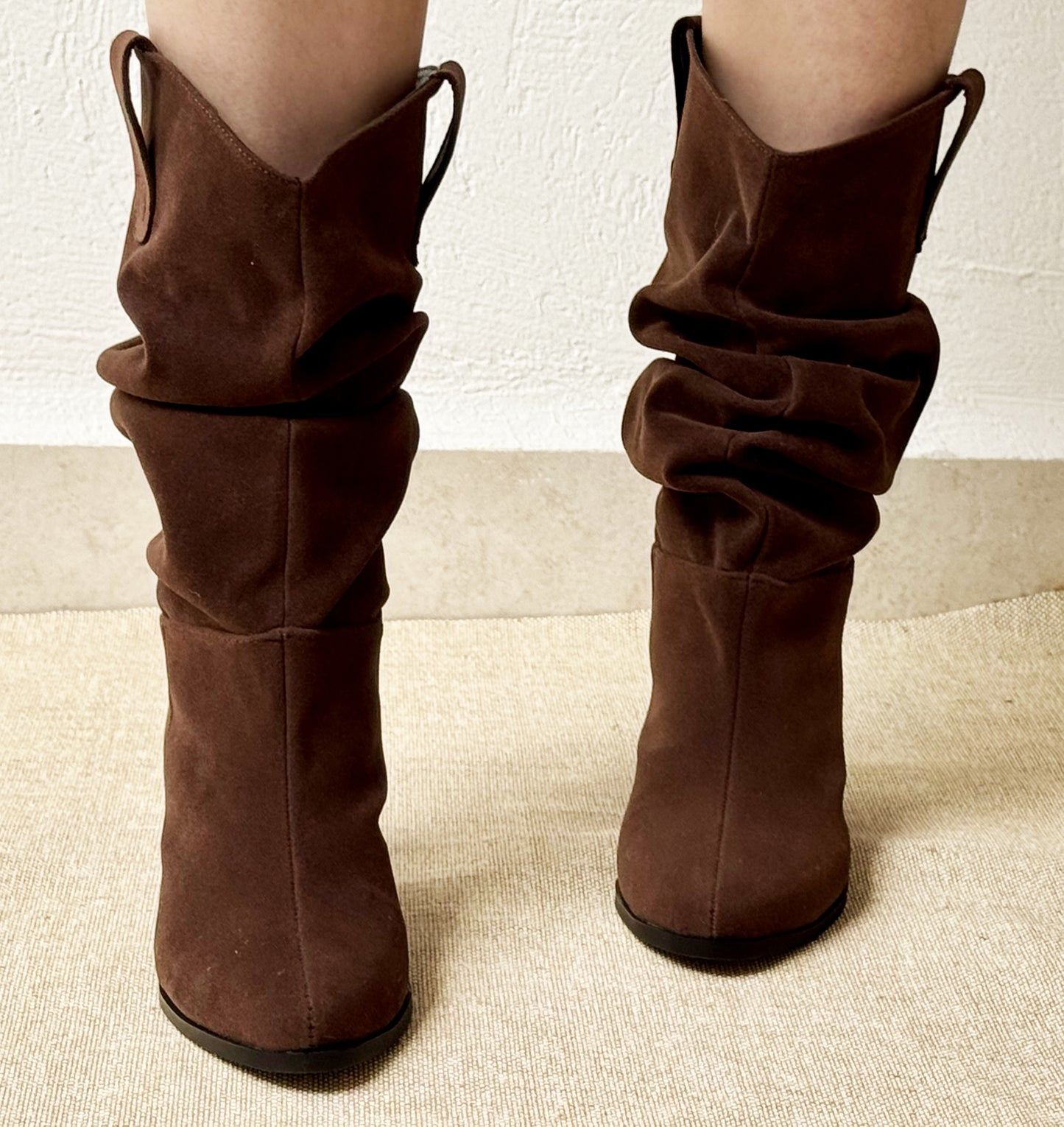 Mod 7799 Bota Slouchy Carnaza Moka