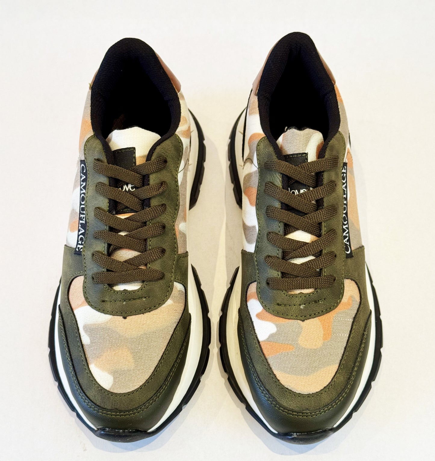 Tenis Mod 1111 Verde Camuflage