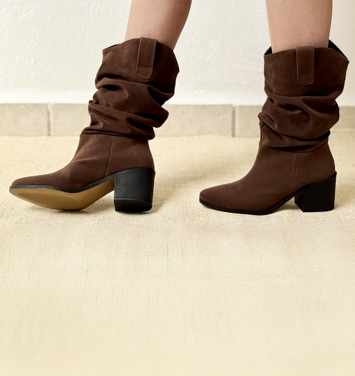 Mod 7799 Bota Slouchy Carnaza Moka